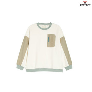 New Design Autumn Winter Plain <b>Drop</b>-shoulder Fashion Pullover Embroidered Women Sweatshirt - Product Image 5