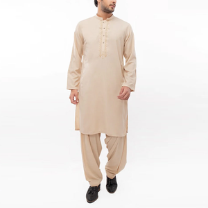 Nouvelle Collection 2025 : Shalwar Kameez XL en Coton Respirant – Vêtement Ethnique Décontracté et Formel pour Homme – Qualité Supérieure pour l'Été - Product Image 1