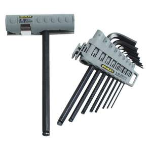 Jeu de clés hexagonales métriques Stanley 9 pièces avec poignée ergonomique – Qualité supérieure - Product Image 1