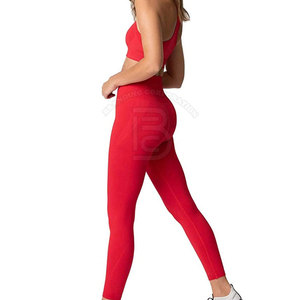 Gimnasio de alta calidad Fitness Mujeres Yoga set Seamless Women Yoga Set Private Label Mujeres Yoga Set - Product Image 3