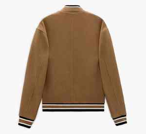 Blouson universitaire, collège, baseball, style letterman personnalisé, blouson bombardier à manches en cuir artificiel pour hommes approvisionnement OEM - Product Image 2