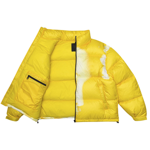 Chaqueta de Plumón Personalizada para Hombre, Abrigada para Invierno, con Mangas Desmontables, Cierre de Cremallera, Chaquetas y Abrigos Unisex - Product Image 3