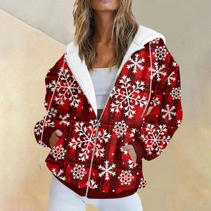 Sudaderas con Capucha para Mujer Talla Grande, Estilo Urbano, Holgadas, para Hacer Ejercicio, Sudaderas Lisas de Invierno, Proveedor de Logotipos Personalizados - Product Image 5