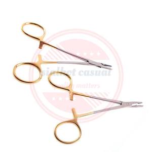 Portaagujas con mango TC con tijeras instrumento quirúrgico Portaagujas reutilizables Mango TC - Product Image 6