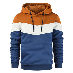 OEM ODM Vente en gros personnalisée de haute qualité Plus Size 100% Polyester Sweatshirts à capuche et sweatshirts décontractés pour hommes Conception d'impression de logo personnalisé - Product Image 4