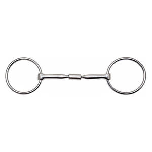 Bocados de Anillas Sueltas de Acero Inoxidable para Caballos, Acción Suave, Construcción Resistente, Duraderos para Entrenamiento, Competición y Confort en la Monta - Product Image 1