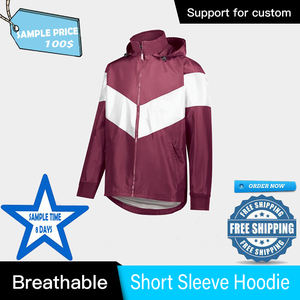 Vestes Softshell en Nylon avec Logo Personnalisé pour Hommes Coupe-Vent à Capuche en Polyester Tissé à Séchage Rapide Saison d'Hiver Toile Imperméable Vente en Gros - Product Image 6