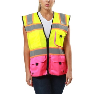 Gran oferta, chaleco de construcción personalizado, varios tamaños, Oem ropa de trabajo, ropa de alta visibilidad, chaleco de seguridad reflectante a prueba de agua - Product Image 6