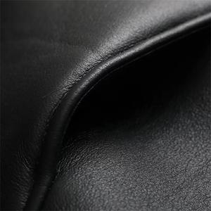 Cortavientos de manga larga con cuello redondo medio a largo para mujer para Otoño e Invierno nueva chaqueta de piel sintética - Product Image 2