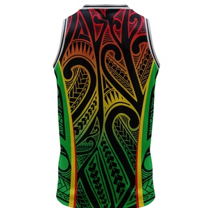 Maillot de basket-ball imprimé écran personnalisé le plus populaire, maillot de basket-ball par sublimation, design d'uniforme de basket-ball athlétique - Product Image 3