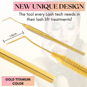 Nouvel outil professionnel de rehaussement de cils de qualité supérieure, séparateur de cils en acier inoxydable antidérapant pour salon de beauté - Product Image 3