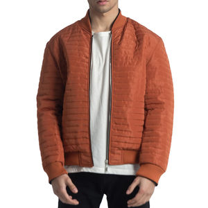 Chaquetas Bomber Casuales con Cuello Alto y Cremallera para Hombre, Otoño, Transpirables, Personalizadas, al por Mayor - Product Image 1