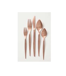 Juego de cubiertos de metal de acero inoxidable de primera calidad para fiestas de cocina de comedor elegantes en casa y decoración de mesa de cena elegante - Product Image 4