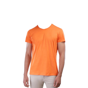 เสื้อยืดผู้ชายผ้าฝ้ายเรียบแบบขายส่ง รับผลิตตามสั่ง พิมพ์ลายกราฟิกตามต้องการ เสื้อยืดผู้ชายแบบกำหนดเอง - Product Image 2