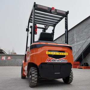 Truk Angkat Listrik untuk Gudang Baterai Lithium 2T Berimbang dengan Counterweight, Putaran Efisien, Konfigurasi OEM Custom Build - Product Image 3