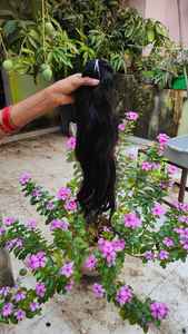 Paquete de cabello intacto con cutícula virgen India sin procesar Onda profunda suelta Extensiones de cabello humano de templo indio crudo suave Vendedores Sur - Product Image 4