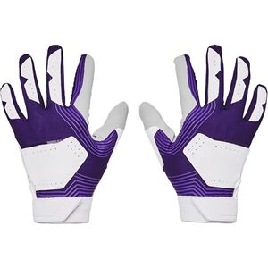 Guantes de béisbol transpirables antiarrugas protectores Guantes de bateo de béisbol de cuero sintético extra duradero - Product Image 5