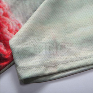 Camiseta de hombre por encargo de alta calidad tamaño adulto tejido sublimación algodón/fibra de bambú diseño personalizado - Product Image 4