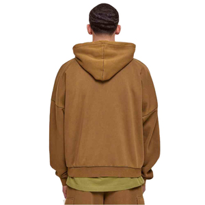 Sudadera con capucha Unisex de moda para hombre, estilo informal con y gráficos, Sudadera con capucha de algodón básica de gran tamaño para hombre personalizada - Product Image 2
