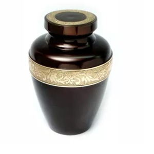 Gran oferta de urna de cremación de Metal, juego de dos urnas funerarias hechas a mano al por mayor, urna de cremación de tamaño personalizado de alta calidad - Product Image 3