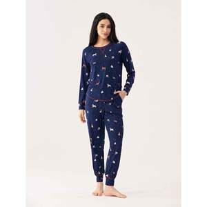 Conjunto de Salón de Manga Larga de Bambú Premium Personalizado para Mujer, Tejido de Punto Suave y Cómodo para la Temporada de Otoño - Product Image 2