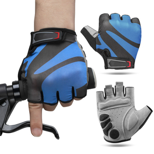 Gants de cyclisme sublimés demi-doigts gants de VTT gants de randonnée sans doigts absorbant les chocs pour le cyclisme - Product Image 1