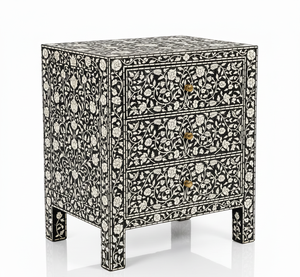 Mesita de Noche Moderna de Lujo con Incrustaciones de Hueso, Estilo Fantasía, Duradera, Hecha a Mano, Muebles de Madera para Sala de Estar, Decoración, Precio Más Bajo - Product Image 6