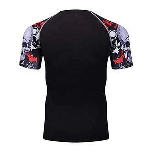 เสื้อแรชการ์ดแขนยาวแบบยูนิเซ็กซ์สั่งทำได้ 100% ผ้าสแปนเด็กซ์/โพลีเอสเตอร์คุณภาพพรีเมียม แห้งเร็ว เป็นมิตรต่อสิ่งแวดล้อม ดีไซน์เปล่าปรับแต่งได้ - Product Image 4