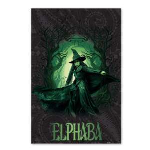 Modern Style Wicked 2 <b>Poster</b> Elphaba Glow Design Paper Material for Wall Usage - Product Image 5