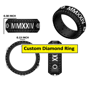 Elegante conjunto de compromiso y boda Impresionante banda 14kt Oro sólido Diamantes cultivados en laboratorio Accesorio perfecto para el anillo moderno - Product Image 6