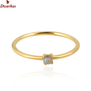 Minimalist elegant gold plated 925 silver smoky <b>quartz</b> stone <b>rings</b> for women wedding fashion fine jewelry <b>rings</b> - Product Image 5