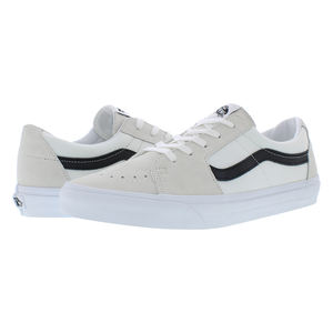 Chaussures Vans Sk8-Low pour hommes Couleur : Blanc contrasté/noir 100% authentique - Product Image 1
