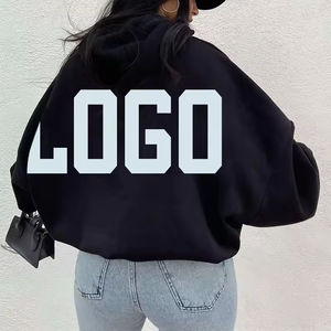 Sudadera con capucha de peso pesado personalizable de alta calidad, sudadera con estampado de lana gruesa, Material de dibujos animados, logotipo personalizable con capucha - Product Image 3