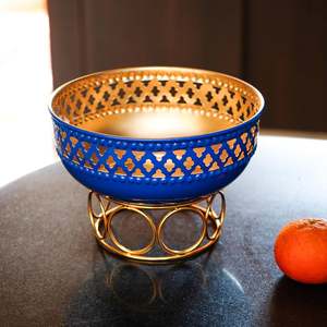 Premium Quality HF Industries Resin Black Art Deco Decorative Flower Shaped <b>Cupcake</b> <b>Stand</b> Holder Single-piece Package for Diwali - Product Image 4