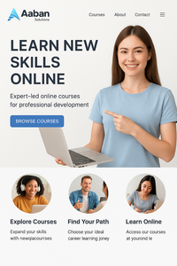 Elearning Website with <strong>Course</strong> Management Services Skilled Web Development Agency Delivering Reliable Affordable Online Solutions - Product Image 4