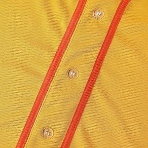 Uniforme de béisbol sublimado de poliéster Ropa deportiva de secado rápido Transpirable Logotipo personalizado Jersey de béisbol rojo - Product Image 5