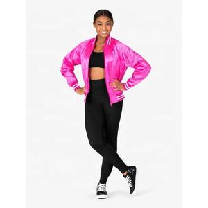 Reasonable Price Best Design Women Satin Quilted Varsity <b>Jacket</b> Best Selling Custom Wear Eco-Friendly Heated Winter - Product Image 6