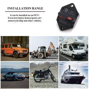 Disjoncteur triangulaire pour bateau automobile, 1 pièce, 60A, à montage en Surface, étanche, avec réinitialisation manuelle - Product Image 6