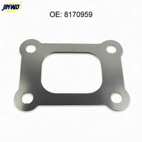 Joint de turbocompresseur avec 4 trous de fixation, joint d'échappement pour véhicule utilitaire lourd Volvo/Renault, 8170959