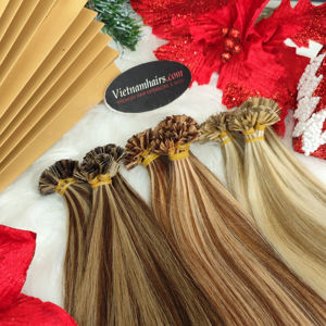 Meilleure vente 2025 haute qualité 100% extensions de cheveux humains vierges crus vietnamiens pointe plate cuticule complète prix de gros - Product Image 1