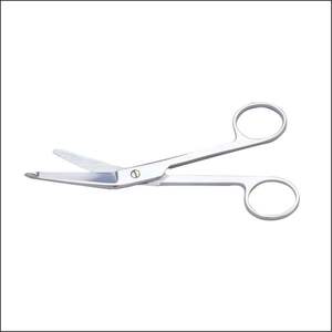 Tijeras para Vendas Lister de Acero Inoxidable de Alta Calidad, 14 cm, Instrumento Quirúrgico Médico Profesional para Remover Vendas - Product Image 1