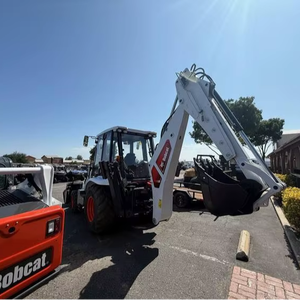 Chargeuse-pelleteuse Bobcat Cat B760 T4, machine de terrassement, en excellent état, chargeuses-pelleteuses Cat B760 d'occasion - Product Image 5