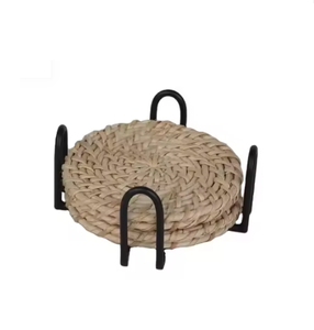 Sous-verres ronds durables en bois de la plus grande qualité Design minimaliste Taille personnalisée Parfait pour le thé et le café Sous-verres - Product Image 4