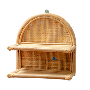 New Style Rattan <b>Daisy</b> Kids Bookcase Toddler Bookshelf Handmade Cute Small Wall Hanging <b>Book</b> Shelf for Thanh Cong Handicraft - Product Image 5