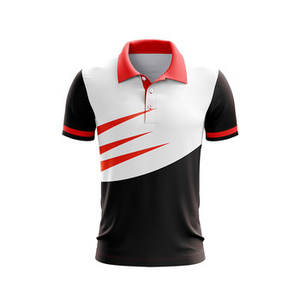 Polo de haute qualité pour hommes 100% coton à séchage rapide à manches courtes, décontracté, coupe ajustée, broderie, motif solide, services OEM - Product Image 5