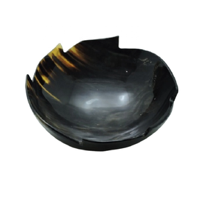 Plato de cuerno de aspecto antiguo, cuenco de cuerno decorativo para comida, plato de cuerno Natural, cómodo restaurante, Hotel, cuenco para servir bodas - Product Image 1