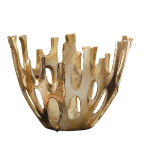 Bougeoir Design Belle Finition Chromée Meilleur pour la Décoration de Noël et de Mariage pour Avec Tailles 7x4x10 Cm - Product Image 5