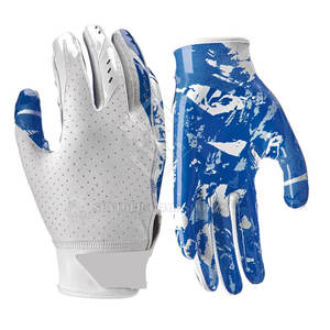 Nouveaux gants de football américain en cuir PU de haute qualité, concevez vos propres couleurs personnalisées pour l'entraînement de combat, SPYTHER GEAR SPORTS en stock - Product Image 2
