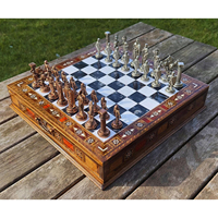 Juegos de Ajedrez de madera de lujo tableros hechos a mano con piezas Staunton precios al por mayor en Alibaba Estilo Vintage por AYAANS