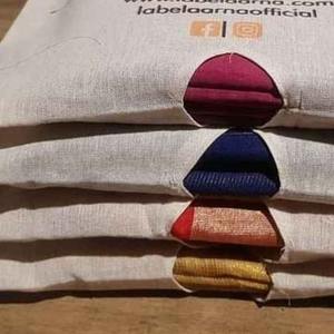 Etiquette Aarna Premium Cotton Bag avec Kaftan Dress Clothing Gift Set packaging gift bag - Product Image 3